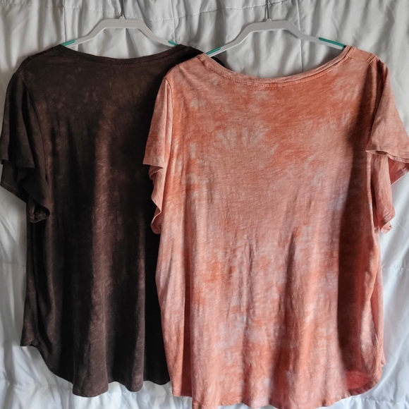 Terra Sky Casual Tops (2) 1X - Picture 2 of 9